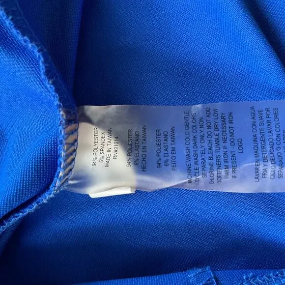 EPNY Womens Polo Sleeveless Golf Vented Back Sporty Rich Snap Collar Size Small - Picture 7 of 8